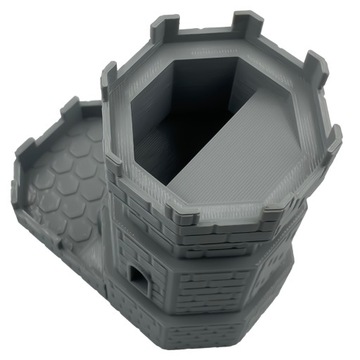 DICE CASTLE TOWER - настольная ролевая игра Серый