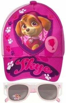 Czapka z daszkiem 52 cm + Okulary przeciwsłoneczne SKYE PSI PATROL