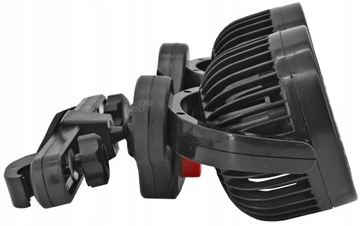 Автомобильный вентилятор 12 В Вентилятор для автомобильного подголовника 2 USB-зарядное устройство