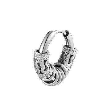 1piece Male Stainless Steel Ear Clip Without Piercing For Women Men Punk h