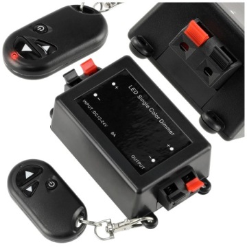 Светодиодный РЧ-контроллер Dimmer с моно-дистанционным управлением для светодиодной полосы 12-24 В