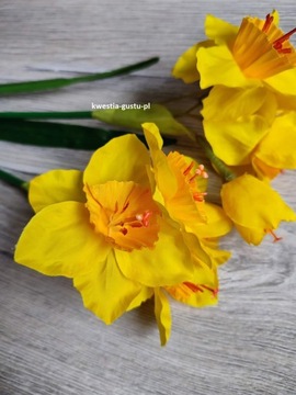 Нарцисс Нарцисс желтые Нарциссы 50см 8 нарциссов искусственные нарциссы весенний букет