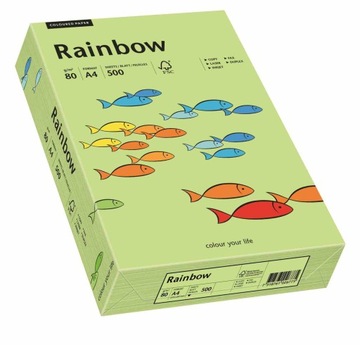 Papier ksero Rainbow A4 80g jasno zielony R74