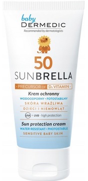 DERMEDIC krem ochronny SPF 50 dla dzieci na słońce 50ml