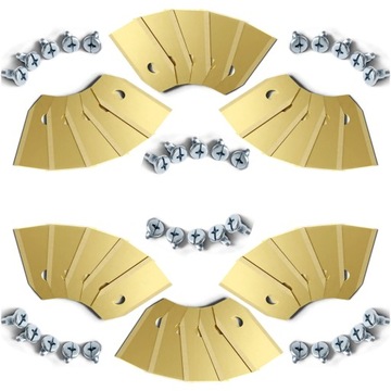 Zestaw tytanowych noży do robota koszącego MCCULLOCH 30 sztuk ostrzy