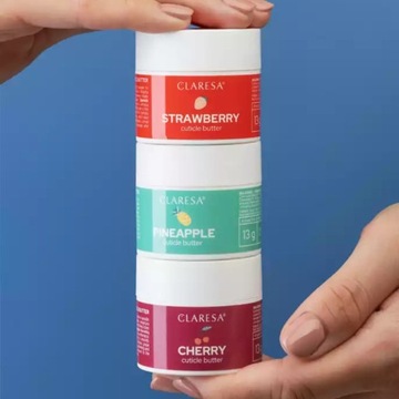 Claresa Masełko do skórek i paznokci Strawberry truskawkowe Cuticle Butter