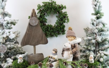 Венок-венок для украшения стола на дверь Ø32 DEcodomi