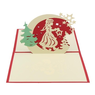 .3D hristmas ard 3D Greeting ard 3D hristmas Greeting ard Up Greeting ard C