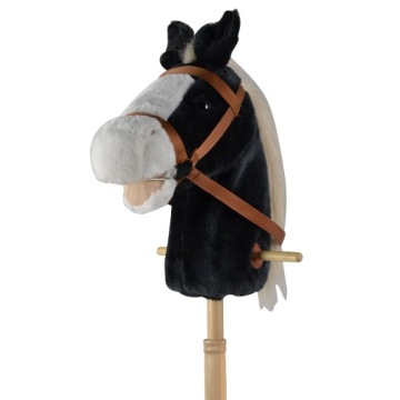 Кінь HOBBY HORSE зі звуком 95 см чорний 8316