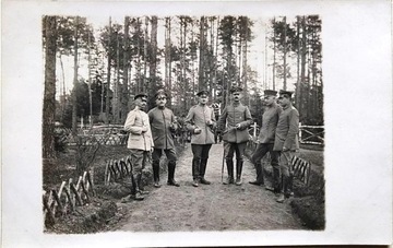 ŻOŁNIERZE PRUSCY -STARA FOTOGRAFIA