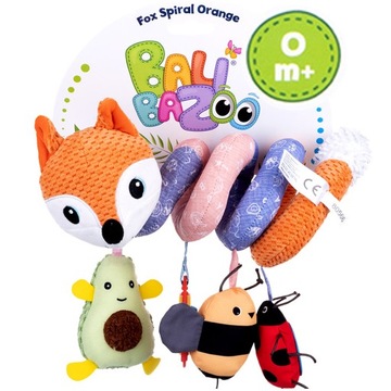 СЕНСОРНЫЙ КУЛОН BALIBAZOO SPIRAL FOX
