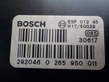 НАСОС ABS ESP AUDI 8E0614517 0265225048 0265950011