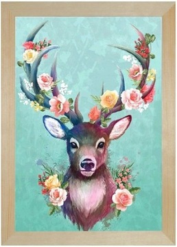 RAMKA SOSNOWA DOPASOWANA DO DIAMOND PAINTING 30x30