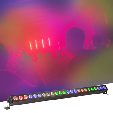Светодиодная лента BELKA BAR RGBW 24x 4W DMX 4в1 пульт дистанционного управления