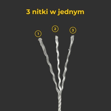 EDCX 4 мм Paracord 550 - (черный, 50 м) производство Польша