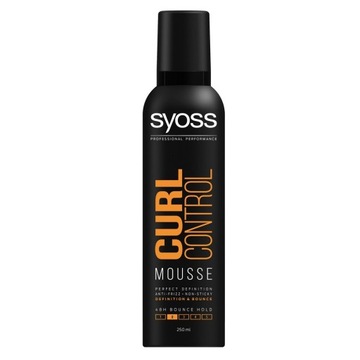 Syoss Curl Control Mousse pianka do włosów kręcony
