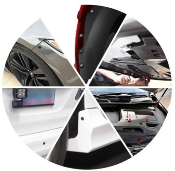 АВТОМОБИЛЬНЫЕ ЗАПОНКИ НАБОР АВТОМОБИЛЬНЫХ КРЫШЕК ДЛЯ ОБИВКИ 635 + СЪЕМНИКИ