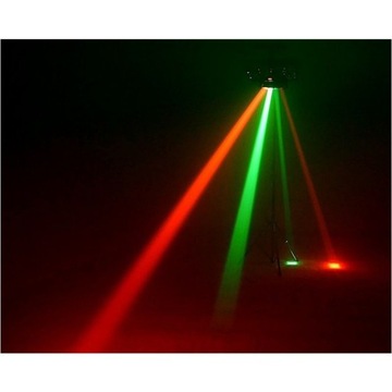 Светодиодный прожектор с эффектами 8x3W RGBW LIGHT4ME SPIDER MKII TURBO