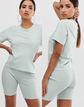 KOMPLET T-SHIRT + LEGGINSY KRÓTKIE L 034