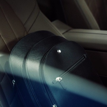 Кожаный рюкзак Montblanc для BMW Черный 80225A8F292