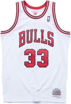 Scottie Pippen Chicago Bulls 1997-98 Koszulka Swingman biała