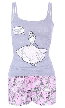 Różowa piżama z Kopciuszkiem DISNEY PRINCESS XS-S
