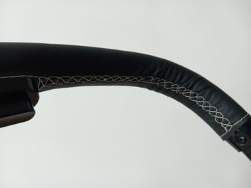 Кожаный чехол на ручку коляски Cybex Priam 2, шнурованный вариант