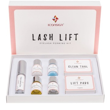 НАБОР ICONSIGN LASH LIFT ДЛЯ ЛИФТИНГА И ПЕРМАНЕНТНОГО ЛАМИНИРОВАНИЯ РЕСНИЦ И БРОВЕЙ