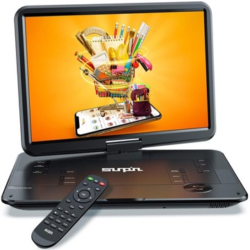 Przenośny odtwarzacz DVD SUNPIN PD151-DE-BL 15.6 cali