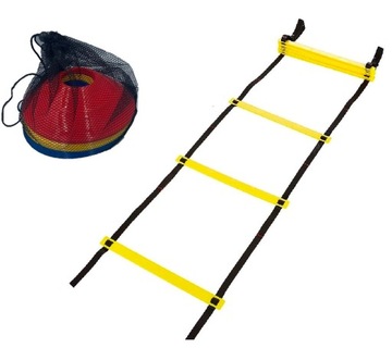 КООРДИНАЦИОННАЯ ЛЕСТНИЦА 6м КОНУСЫ 30ШТ.