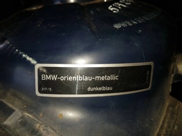 CLONA (KRYT) PLAST LIŠTA KRYT ZADNÍ ORIENTAL BLAU E38 PŘED FACELIFTEM 8 150 379BMW 7