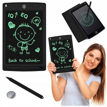 TABLET GRAFICZNY DO RYSOWANIA RYSIK ZNIKOPIS TABLICA NOTATNIK LCD 8,5