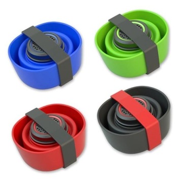 YZSY Bluetooth-колонка SALI, 1.0, 3 Вт, красная, регулировка громкости, складная