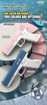 Новый водяной пистолет 2023 года, электрический пистолет Glock