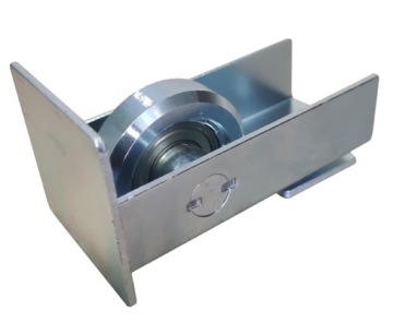 ПРОЧНАЯ ТЕЛЕЖКА ДЛЯ РАЗДВИЖНЫХ ВОРОТ 6 - РОЛИКОВАЯ РЕЛЬС 80x80 КОМПЛЕКТ РОЛИКОВЫХ ТЕЛЕЖОК