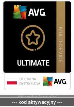 AVG Ultimate + VPN dla 10 urządzeń na 3 lata - 2025