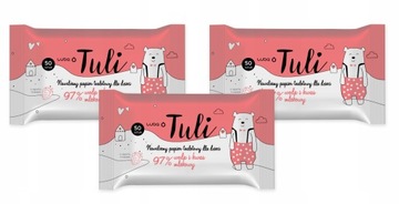 NAWILŻANY PAPIER TOALETOWY ZAPACHOWY TRUSKAWKA 150