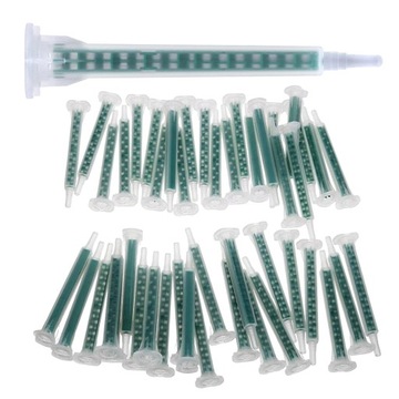 STATYCZNE MIKSERY DO KLEJU AB 100SZT 2K DYSZE MIESZAJĄCE 1:1-50ML/10:1-37ML