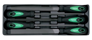 НАБОР НАПИЛЬКОВ ПО МЕТАЛЛУ 5 ШТ. 200ММ НАПИЛЬКОВ ПО МЕТАЛЛУ TOPTUL INSERT