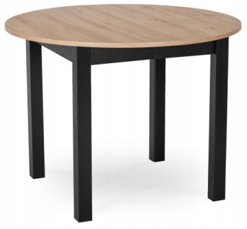 Stół Rozkładany Kuchenny Okrągły Loft Jadalni Kuchni Salonu Riviera HARRY