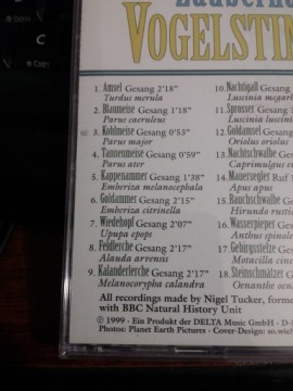 ГОЛОСА ПОЮЩИХ ПТИЦ ЕВРОПЫ CD /K60