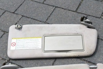 OSŁONA PRZECIWSŁONECZNA DASZEK COROLLA VERSO II LEWA PRAWA KOMPLET