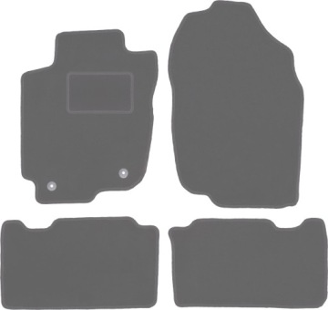 Grafitové autokoberce pro vůz Toyota RAV4 IV Hybrid (2013-2019)