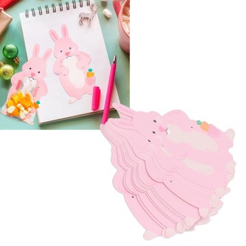 30 шт. Открытка в виде кролика. Милая открытка в ЮАР.