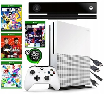 NOWA KONSOLA XBOX ONE S 1TB KINECT + ZESTAW GIER