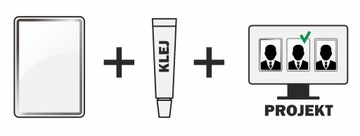 Фото надгробия на фарфоре - овал 9х12 см - фотофарфор для надгробия