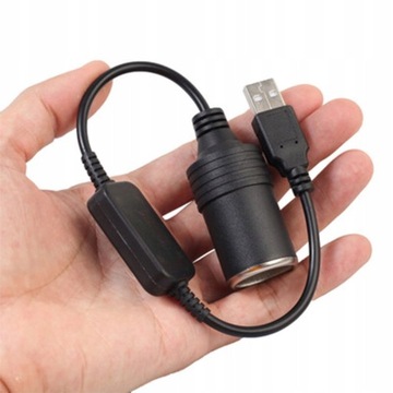 АДАПТЕР-ПРЕОБРАЗОВАТЕЛЬ USB ПРИЖИГАЛКА 12В