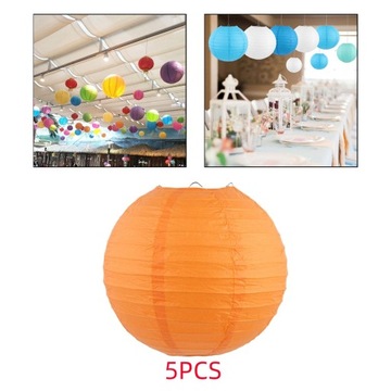 5 шт. DIY 12-дюймовые подвесные бумажные фонарики из пома, декоративные аксессуары