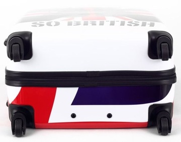 МАЛЕНЬКИЙ ЧЕМОДАН НА КОЛЕСАХ ТАК БРИТАНСКАЯ СУМКА ДЛЯ БАГАЖА