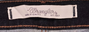 WRANGLER spodnie SLIM dark JEANS low MOLLY W25 L30